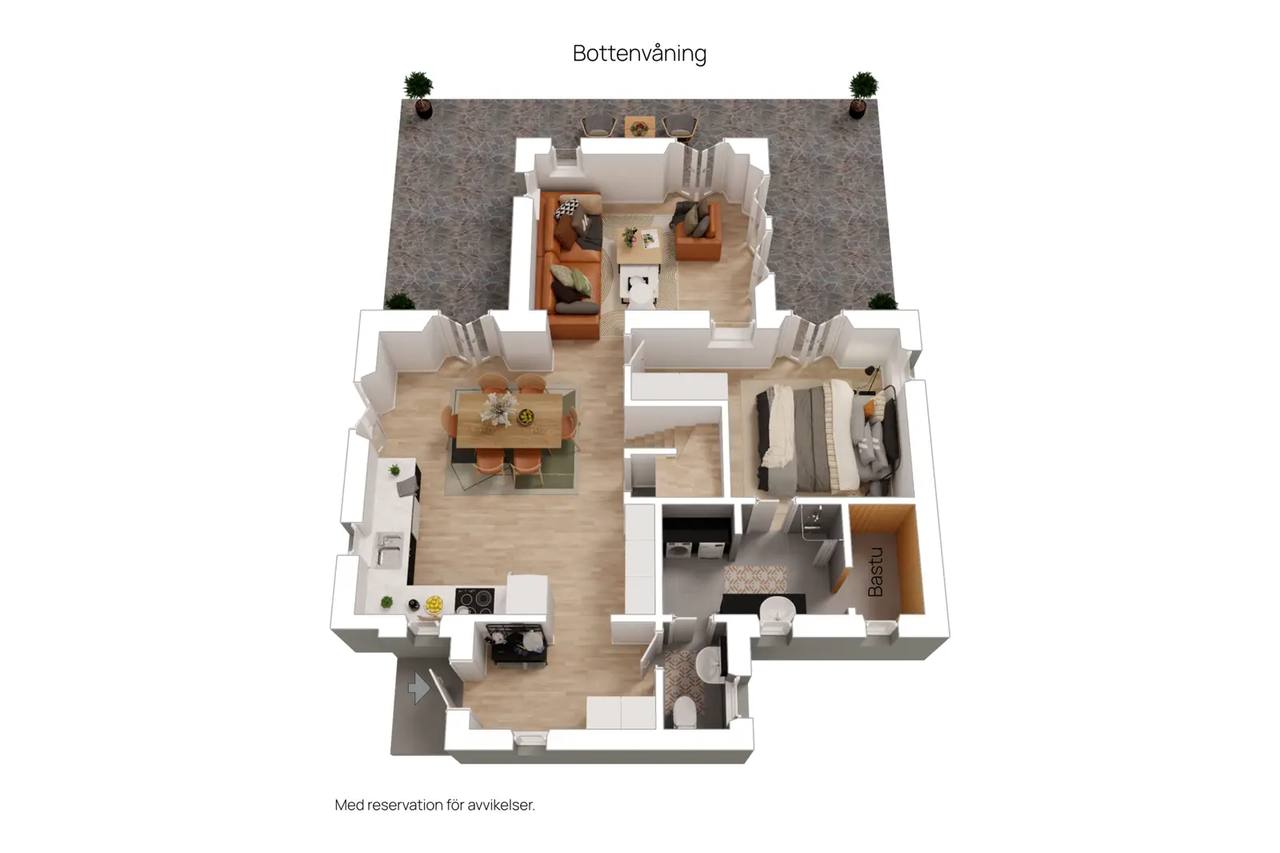 Floor plan for Öja Petes 503
