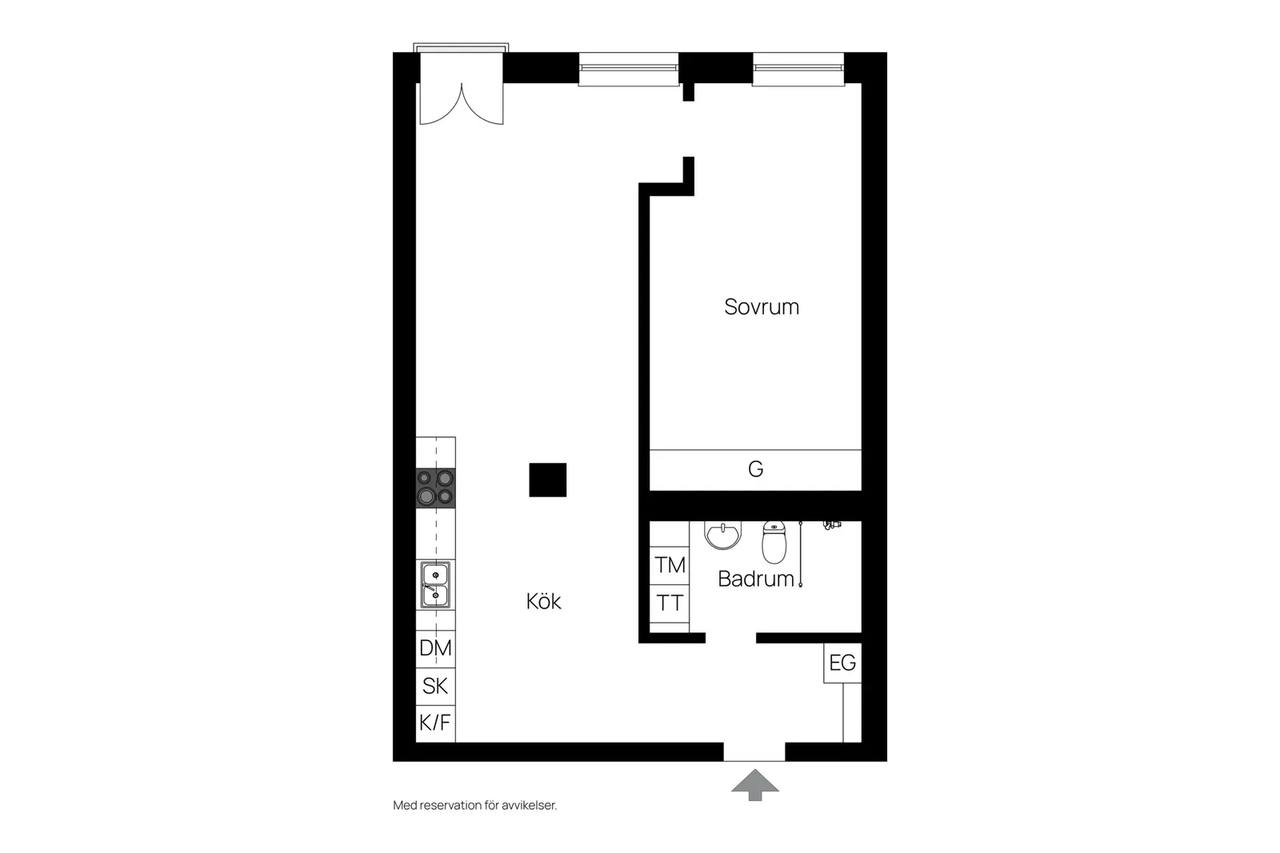 Floor plan for Ljusslingan 32