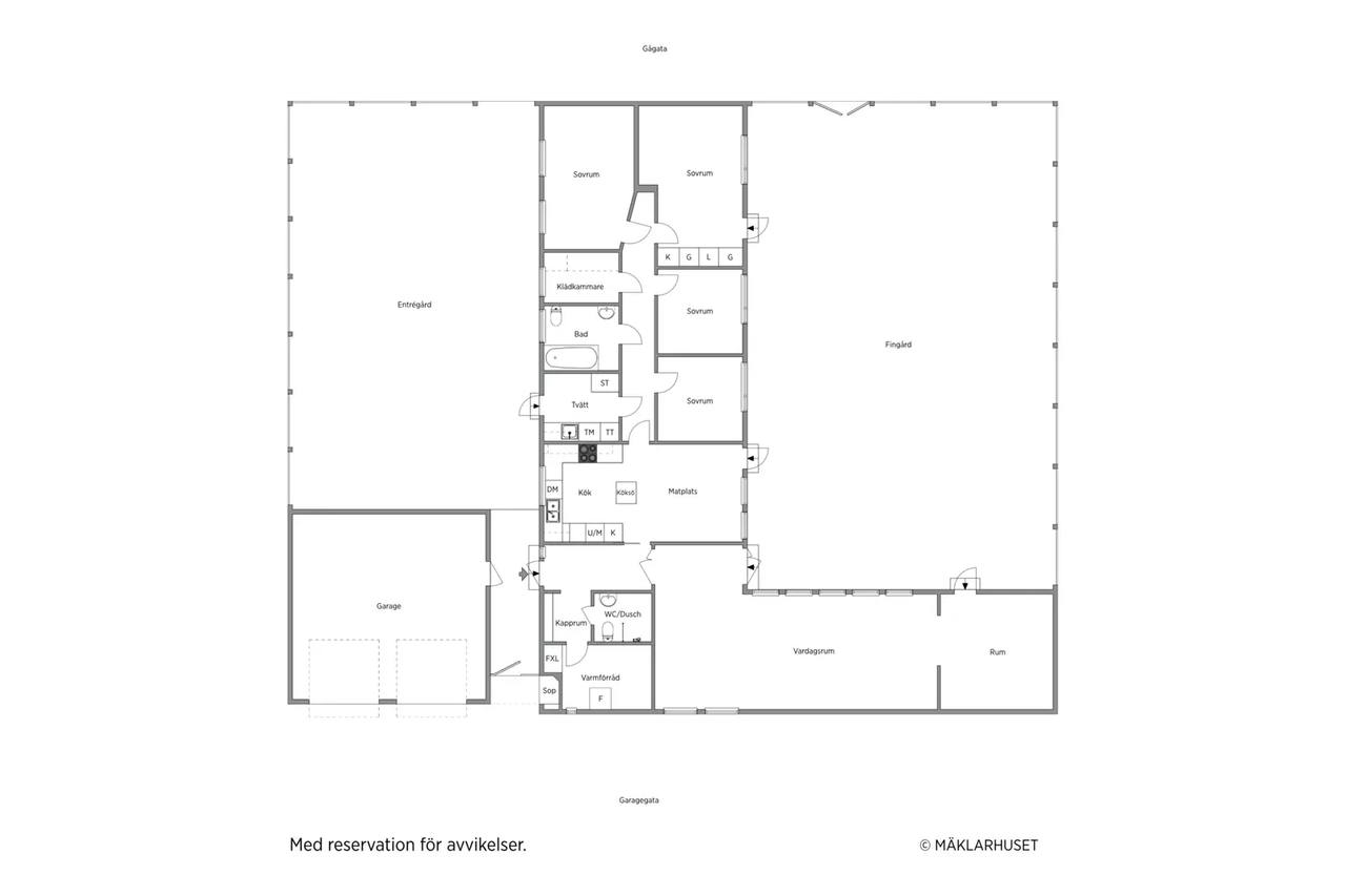 Planritning för Visthusgatan 29