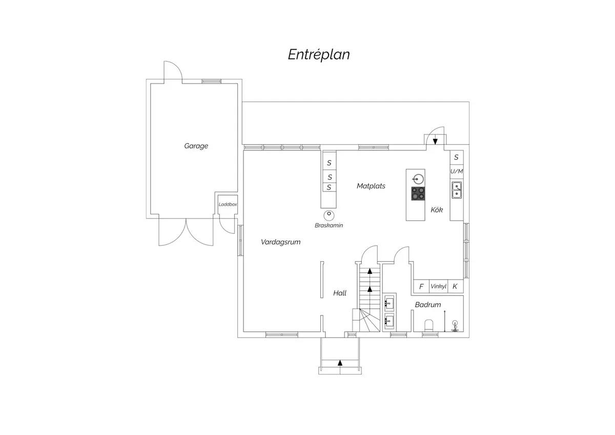 Planritning för Vildgåsvägen 7