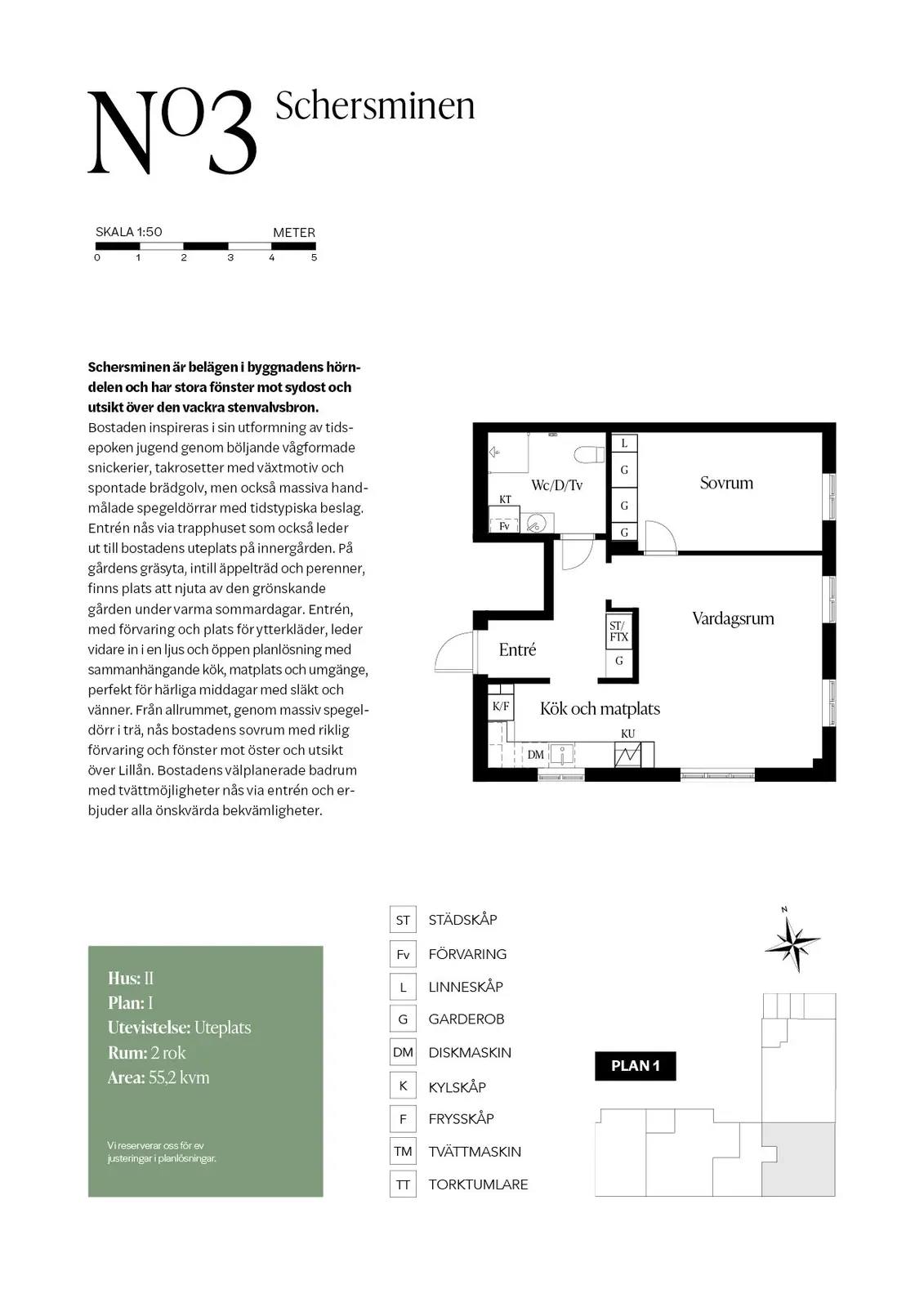 Floor plan for Plangatan 16
