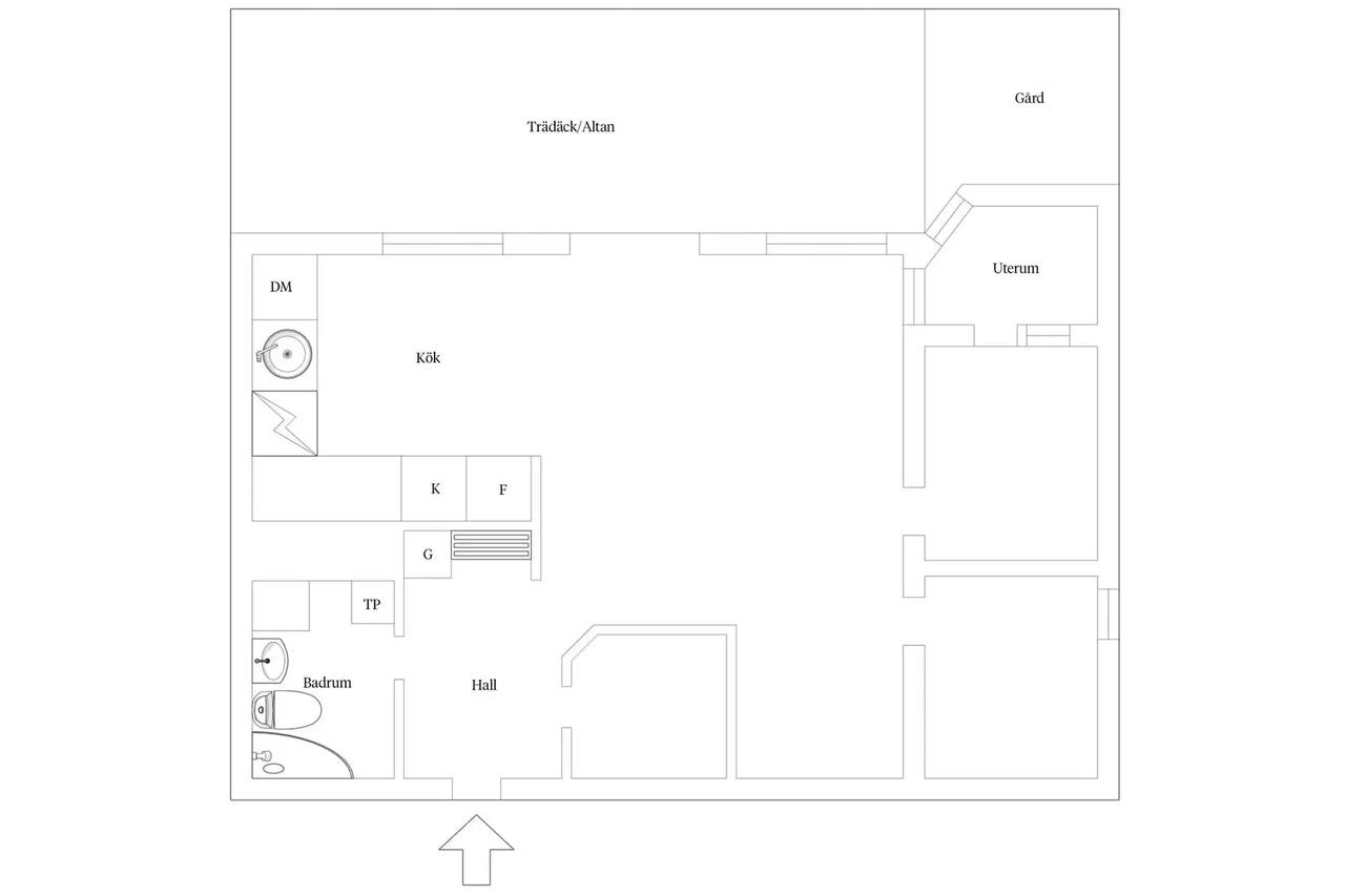 Floor plan for Korpklintsvägen 19