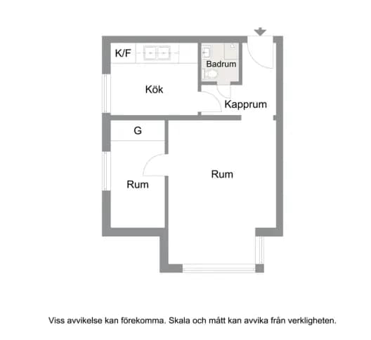 Planritning för Lantmannagatan 4A