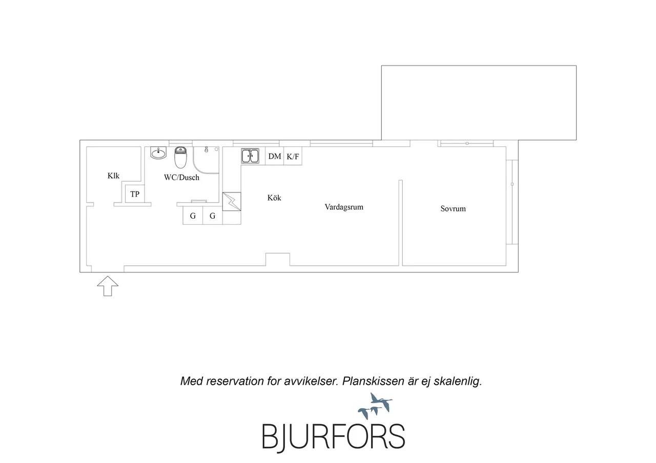 Floor plan for Signe Tillischgatan 14