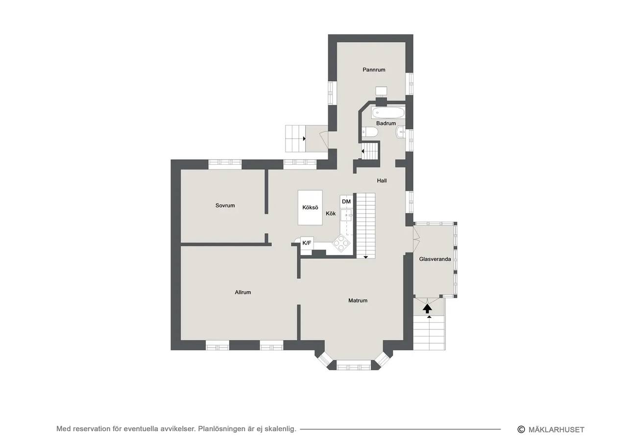 Planritning för Kaptensgatan 17