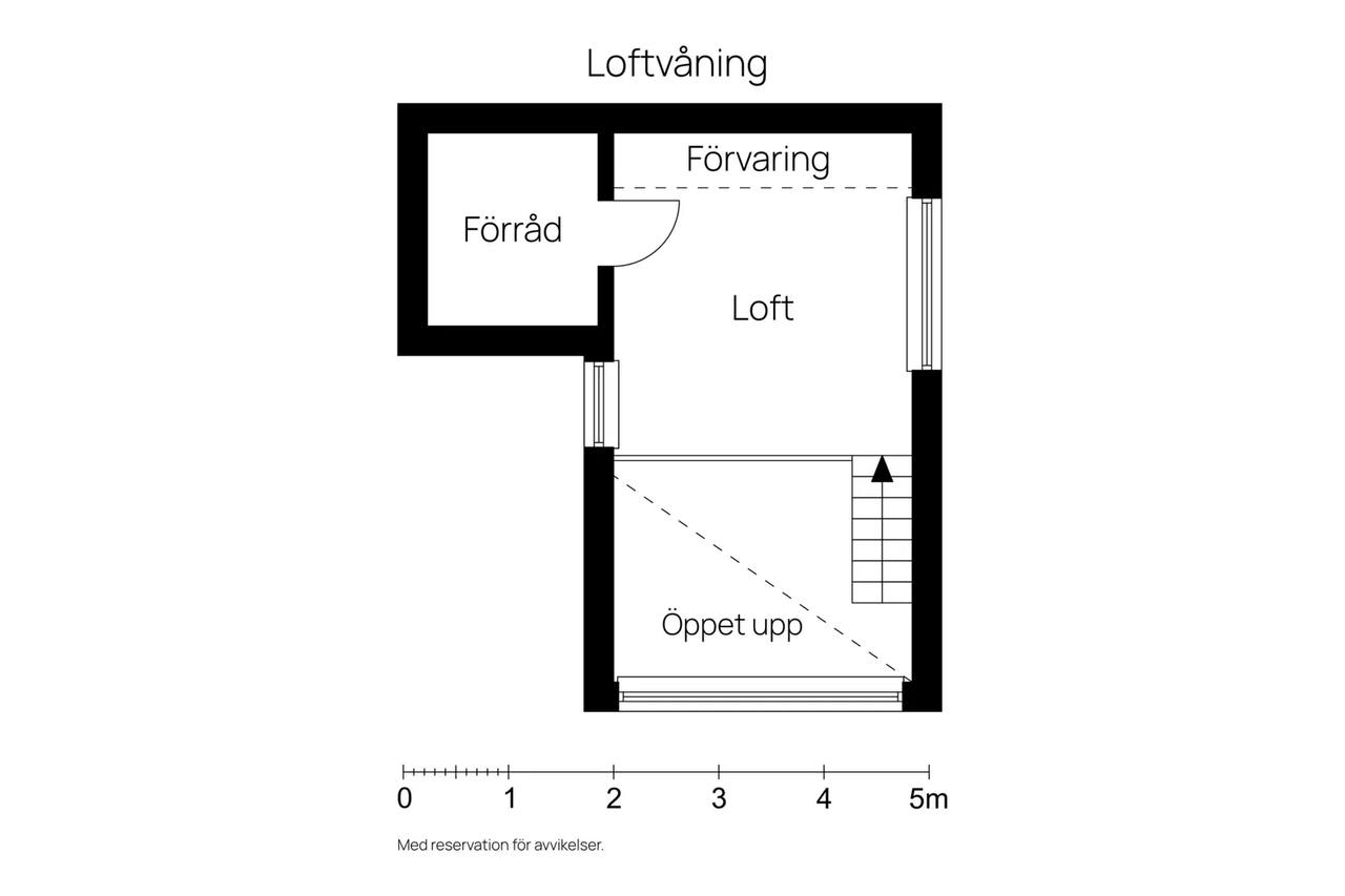 Floor plan for Jaktvägen 3d