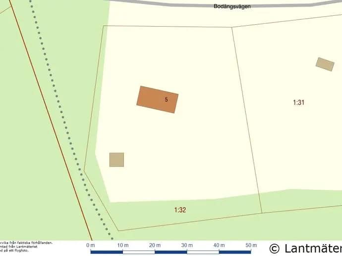 Floor plan for Bodängsvägen 5