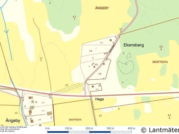 Planritning för Ängeby 4