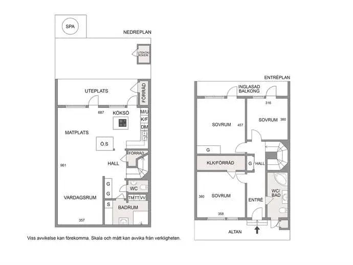 Floor plan for Lodjurets gata 217