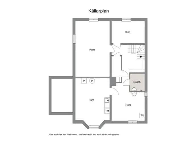 Planritning för Svedjevägen 24