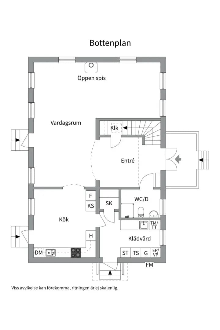 Planritning för Tessinvägen 23