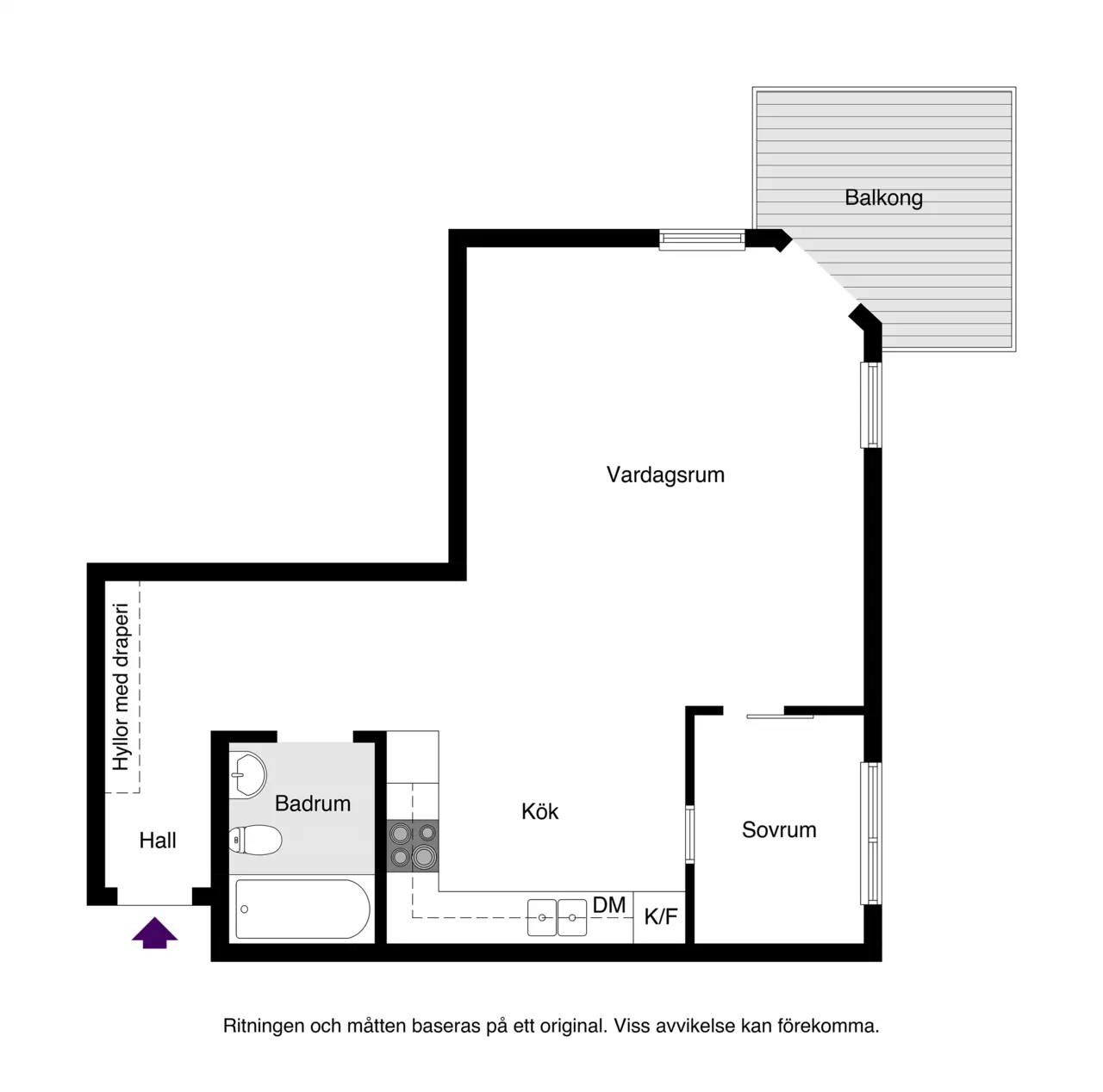 Planritning för Eva Lagerwalls Väg 20