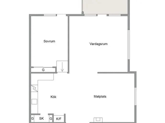 Planritning för Källrundan 2