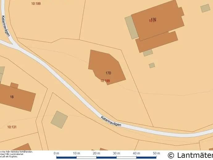 Floor plan for Katarinavägen 17D