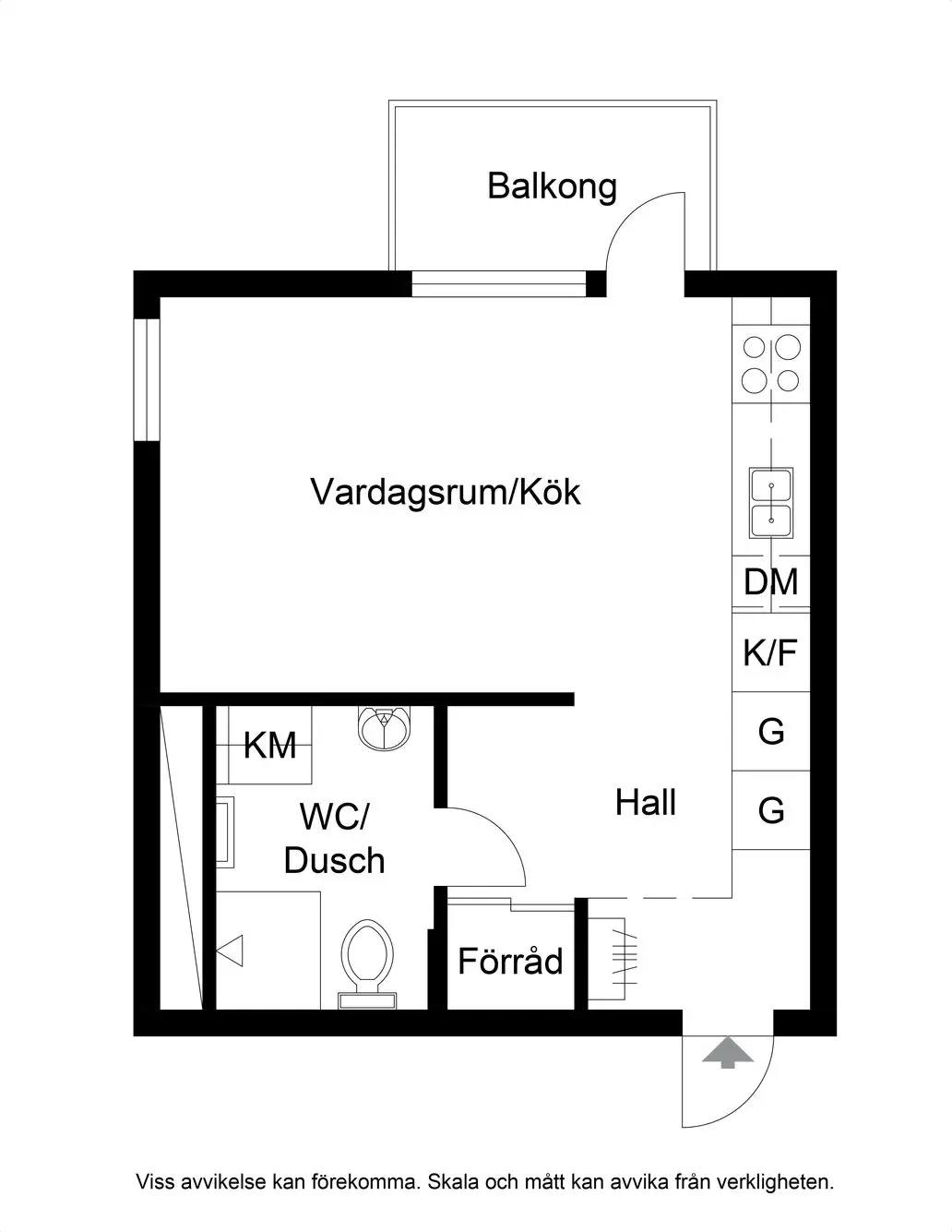 Floor plan for Storseglet 51