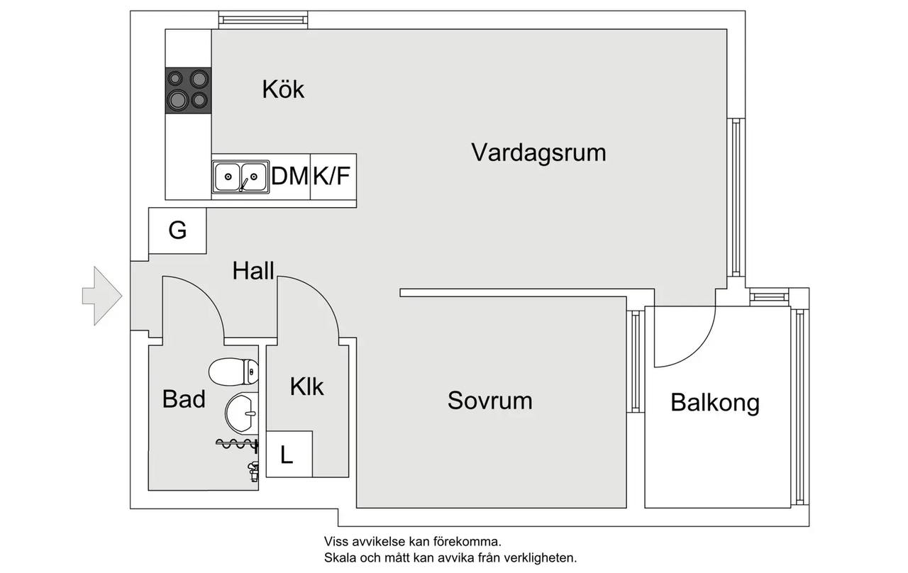 Floor plan for Sköntorpsvägen 111, 4 tr