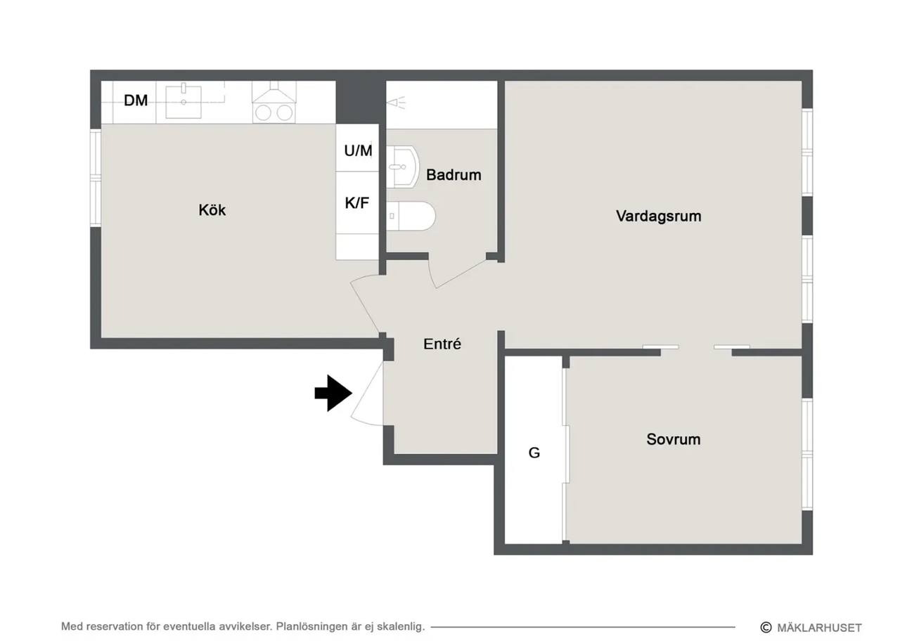 Planritning för Persgatan 60