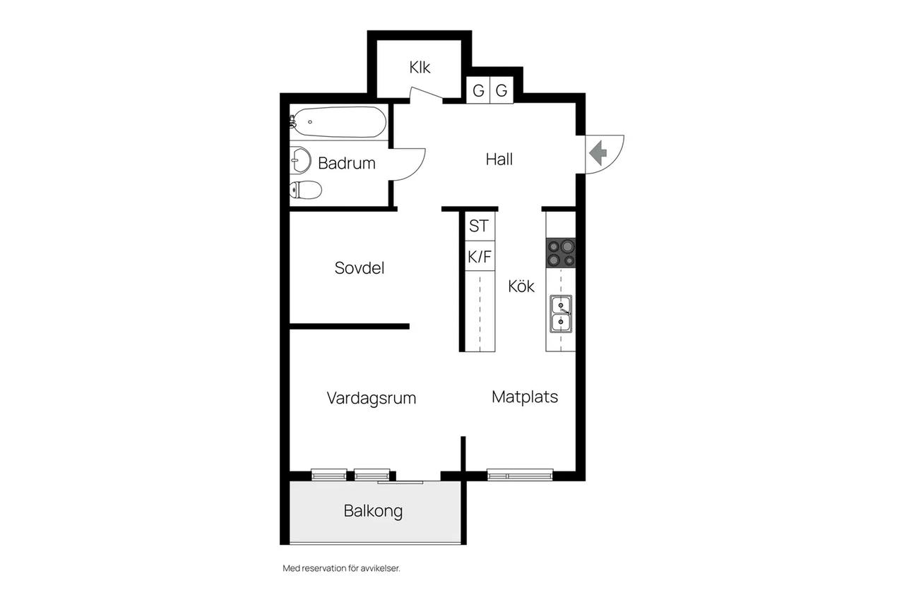 Planritning för Torbjörnsgatan 22