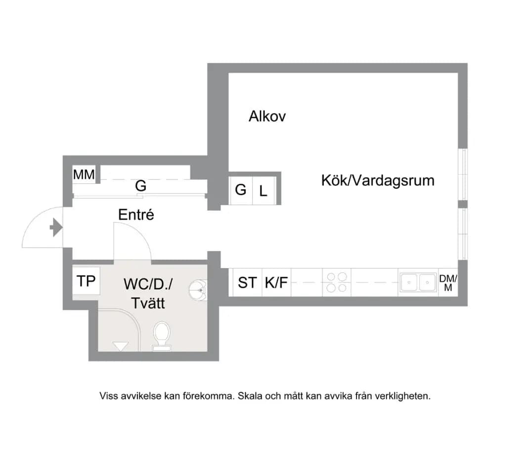 Floor plan for Rådmansgatan 14