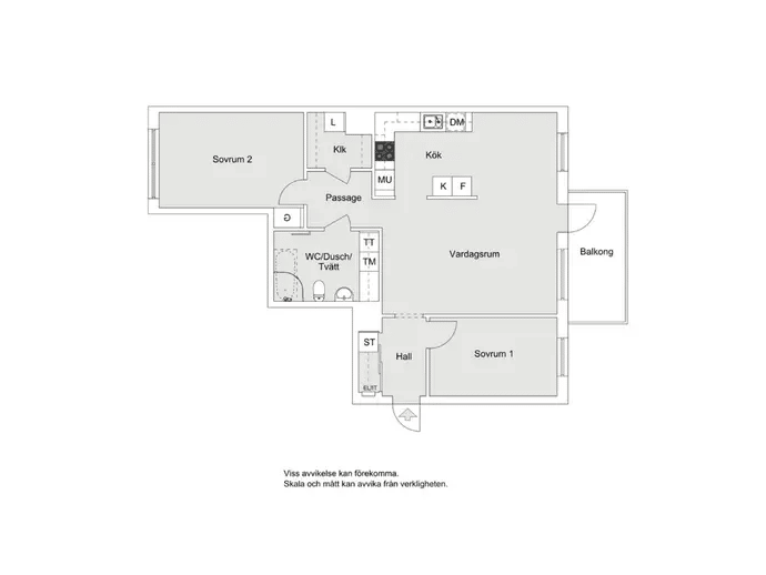 Floor plan for Virkesvägen 9C