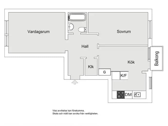 Planritning för Skärmarbrinksvägen 36