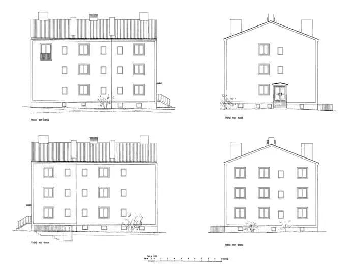 Planritning för Brevvägen 5
