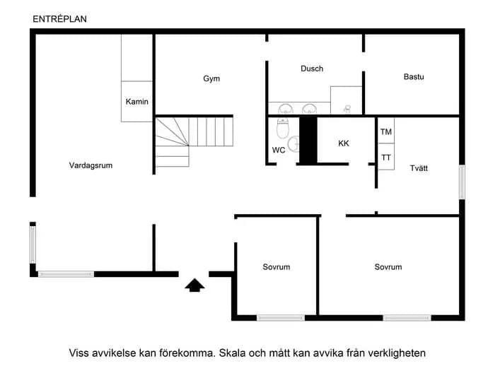 Floor plan for Fiskarholmsgränd 2