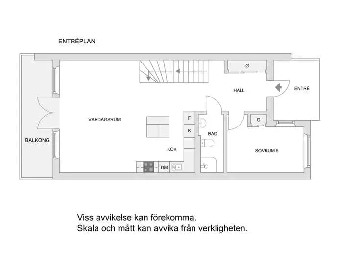 Floor plan for Ängsullsvägen 214E