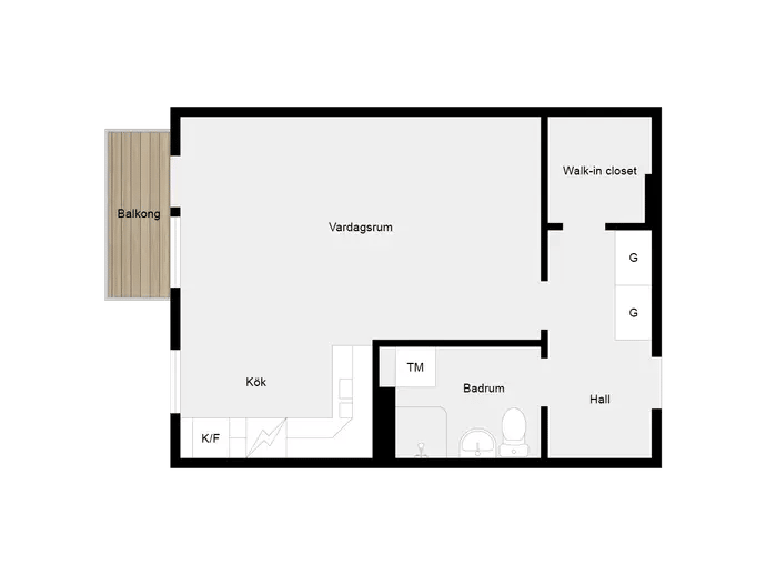 Floor plan for Loviselundsvägen 19B