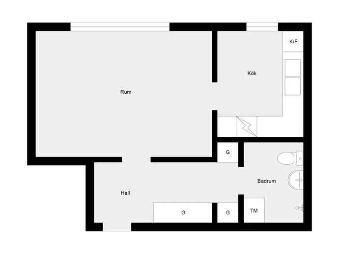Floor plan for Lerbäcksgränd 12
