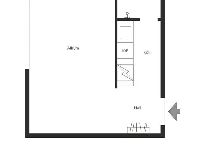 Floor plan for Arvodesvägen 20