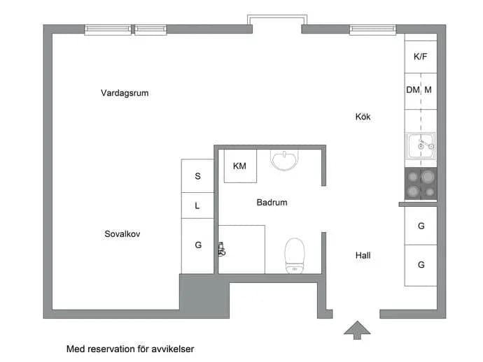 Planritning för Våtmarksvägen 60