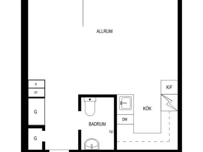 Floor plan for Råsundavägen 134