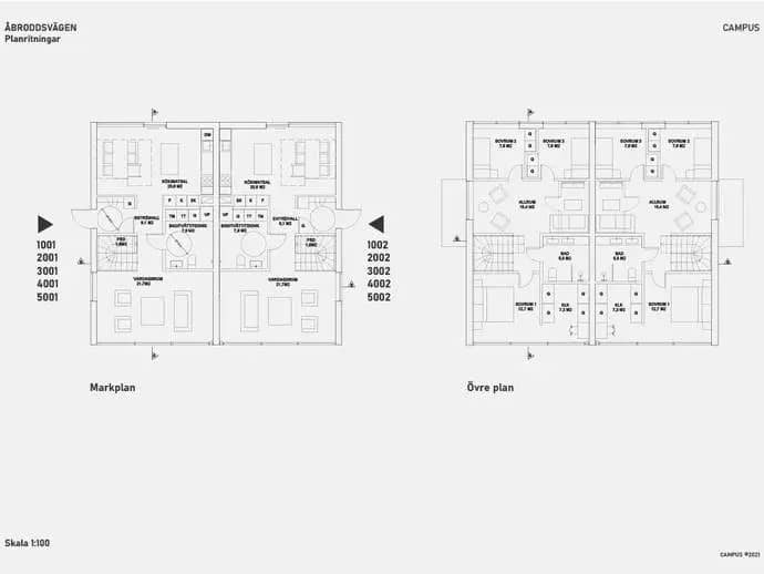Planritning för Åbroddsvägen 37A