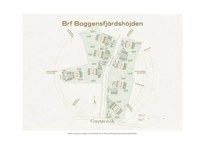 Planritning för Ekliden 14A - Hus 11