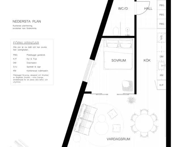 Planritning för Edelcrantz väg 31