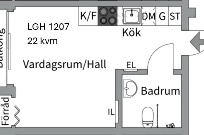Floor plan for Skymningsvägen 10, Juridisk person OK