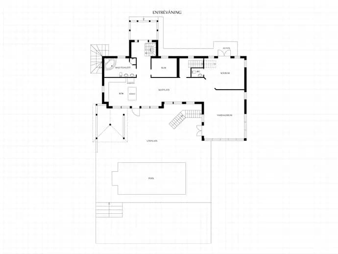 Planritning för Dahliavägen 3