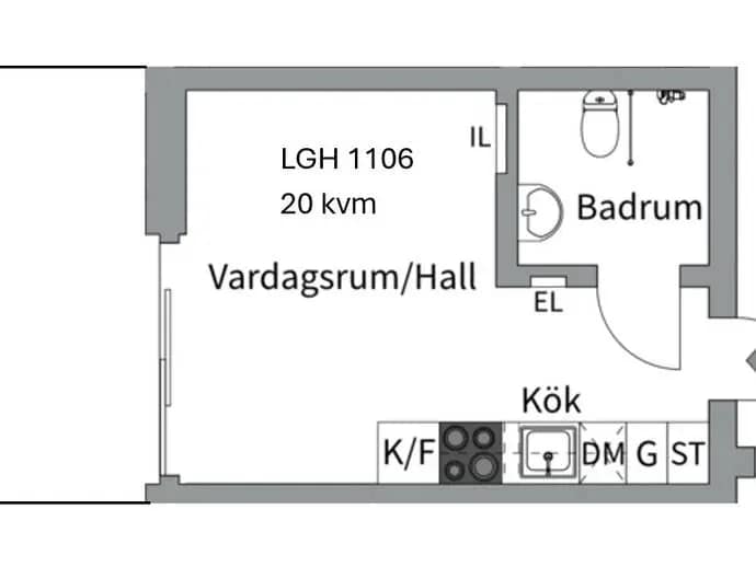 Floor plan for Skymningsvägen 10