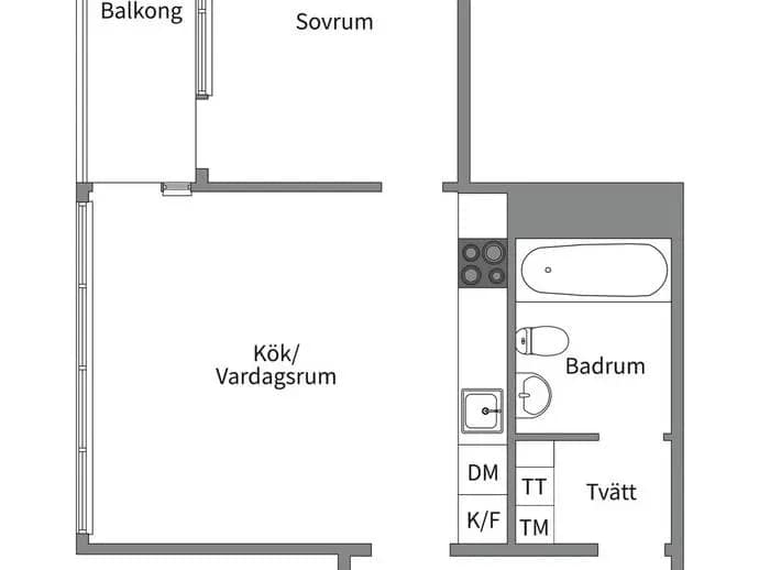 Floor plan for Tollarevägen 53