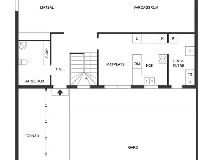 Floor plan for Sommarvindsvägen 48