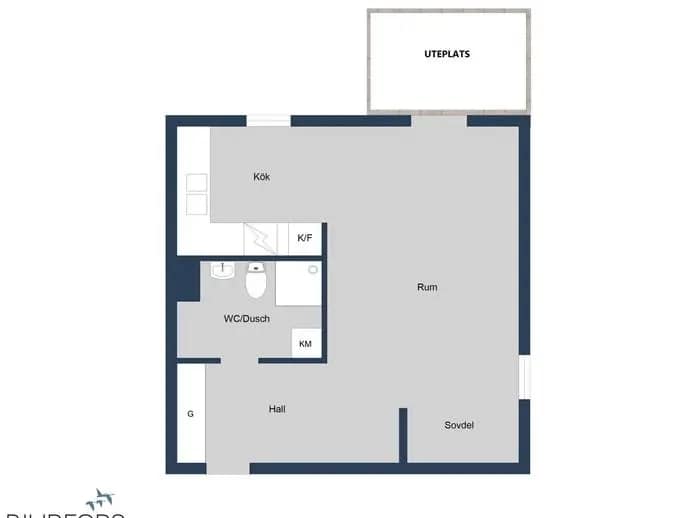 Floor plan for Byalagsvägen 14