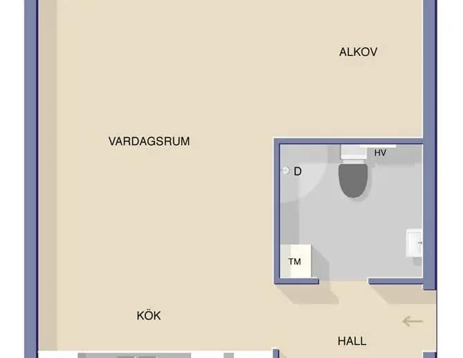 Floor plan for Lammholmsbacken 191