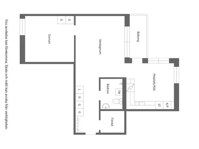 Floor plan for FLYGKÅRSVÄGEN 19