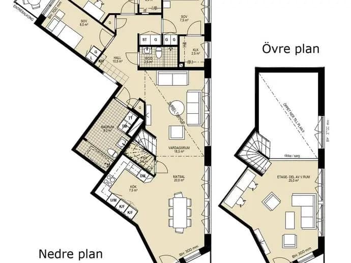 Floor plan for Himmelsbacken