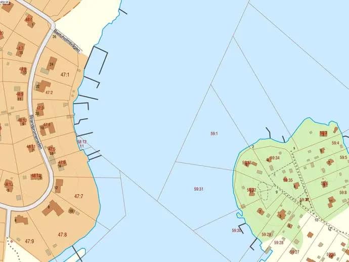 Floor plan for Bygatan 6