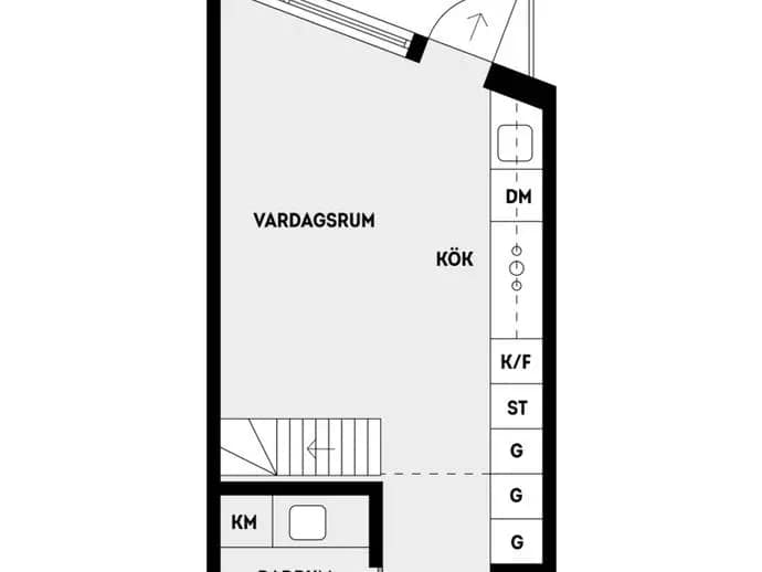 Floor plan for Näsbyvägen 2
