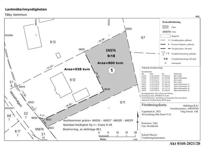 Floor plan for VESSLEVÄGEN 8A