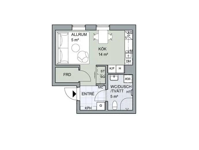 Floor plan for Vega Allé 130