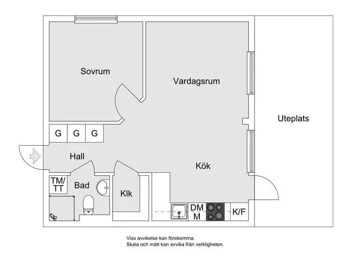 Planritning för Söderbytorpsgatan 4